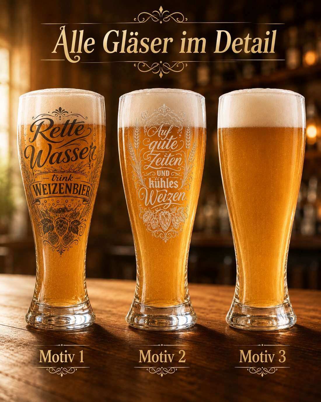 Gläser mit Gravur: lustige Sprüche, eigene Motive und Geschenkideen