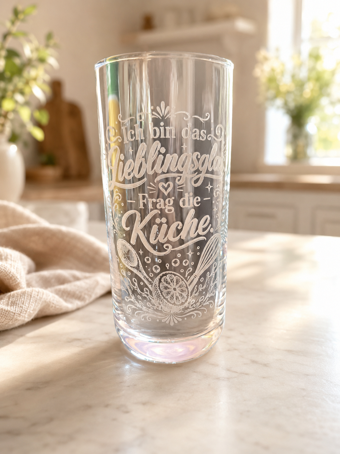 Lieblingsglas_leer - Stephanie Piette Laser Art
